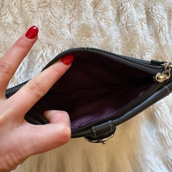 Coach Black Leather Wallet - Picture 7 of 10